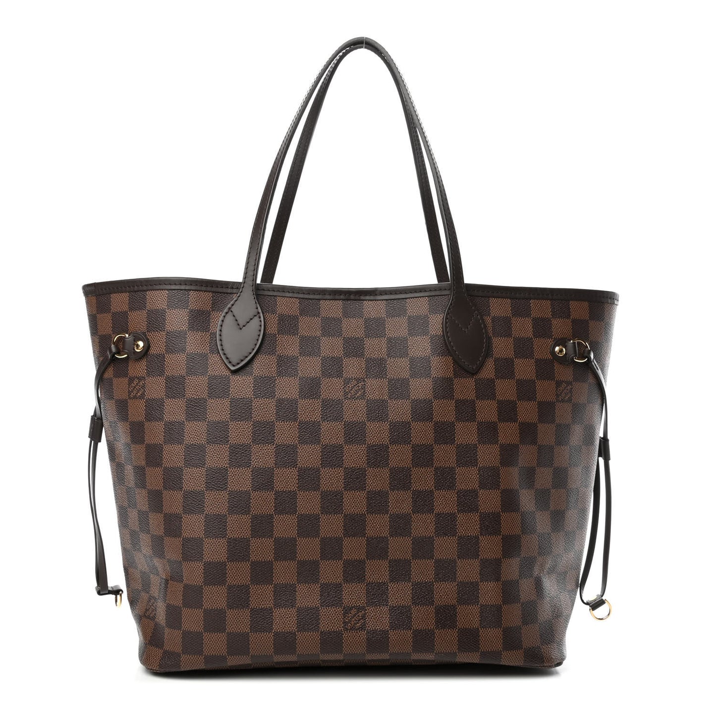 Damier Ebene Neo Neverfull MM Rose Ballerine