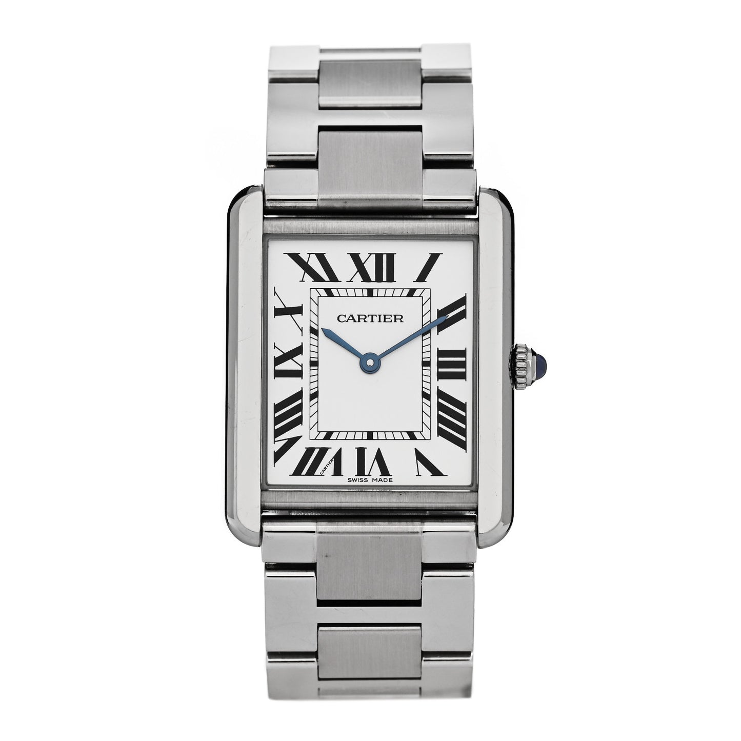 Stainless Steel 27mm Tank Solo Quartz Watch