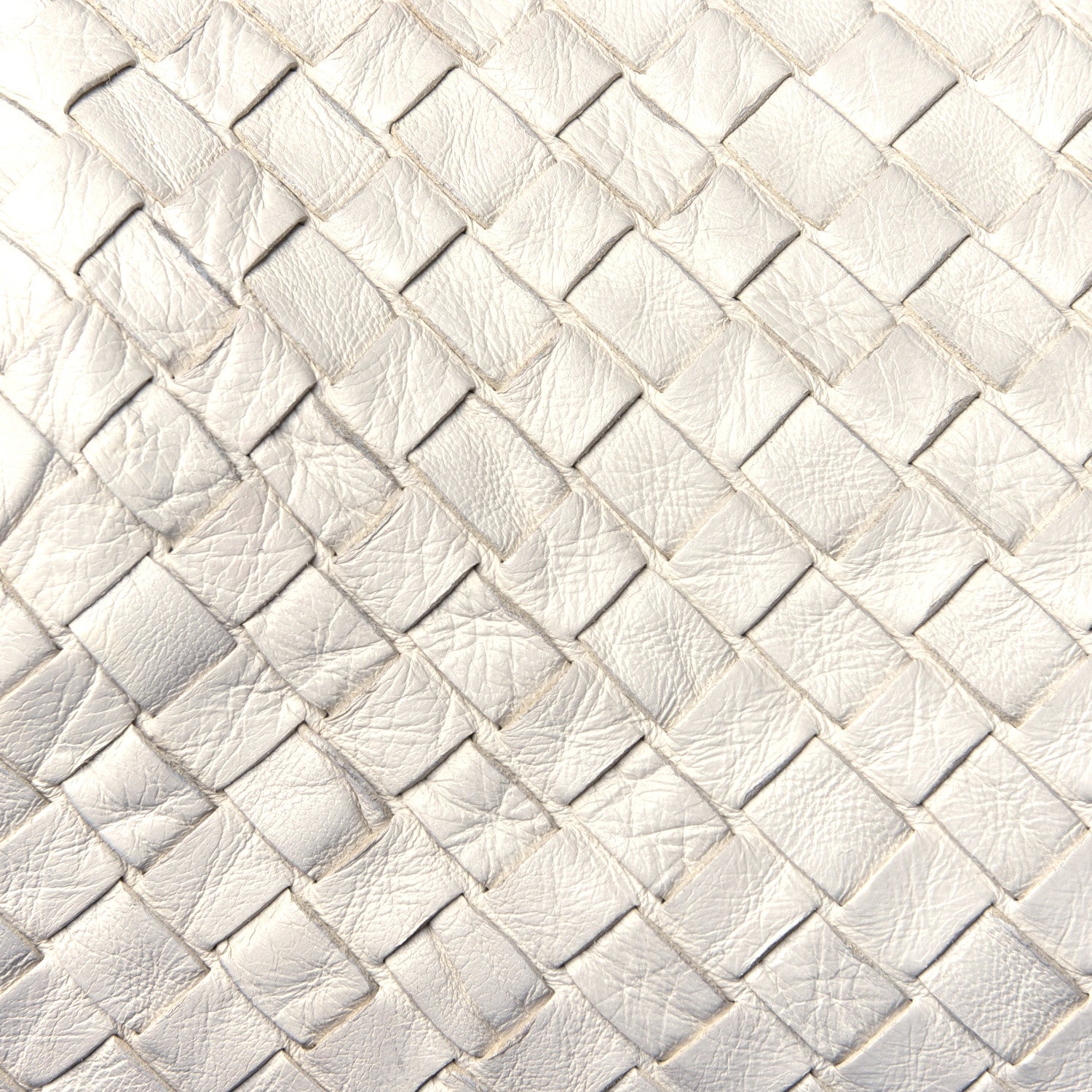 Bottega Veneta Nappa Intrecciato Shoulder Bag White 5 of 7