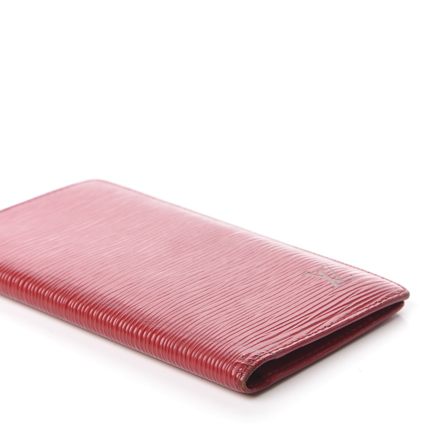 Louis Vuitton Epi Checkbook Organizer Wallet Castillan Red 6 of 10