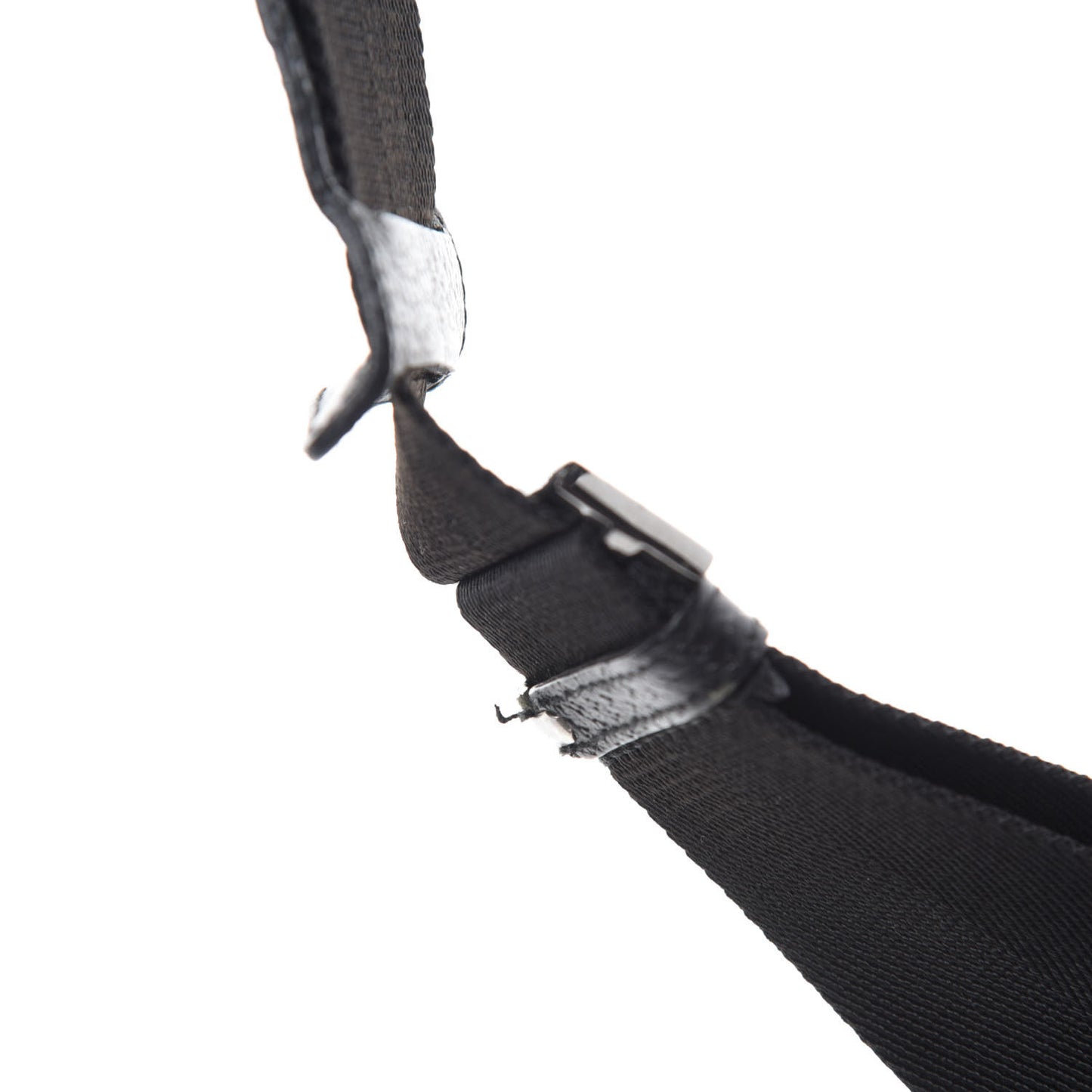 Monogram Large Flap Messenger Bag Black