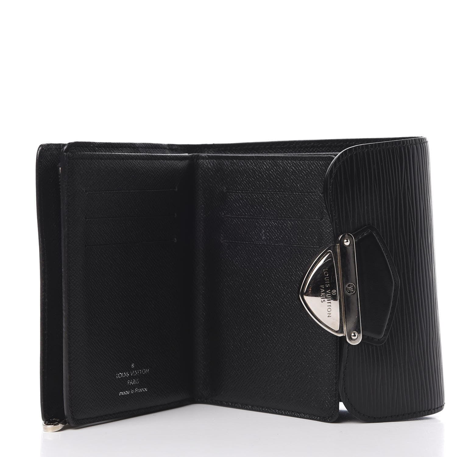 Louis Vuitton Electric Epi Joey Wallet Black 6 of 12
