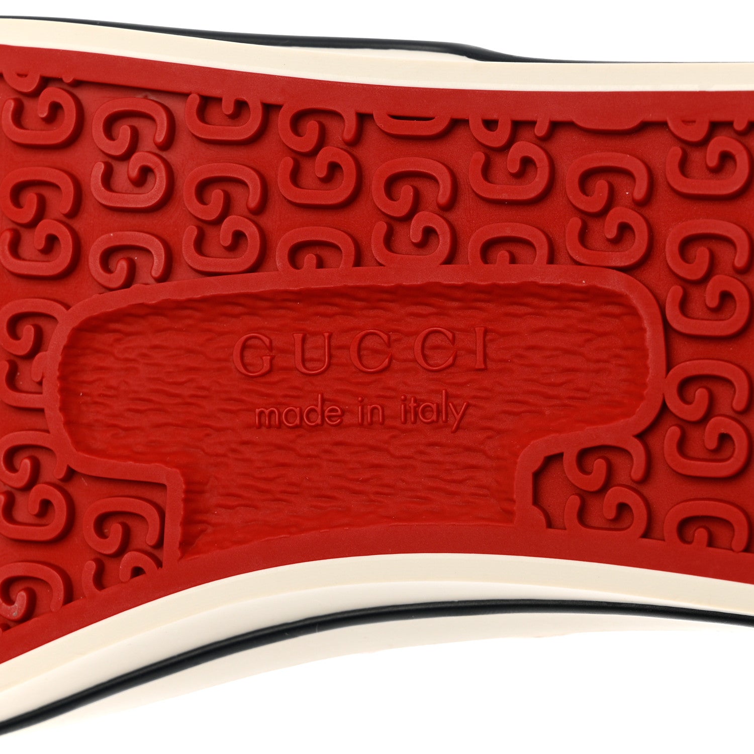 Gucci GG Monogram Web Womens 1977 Tennis Sneakers 36 Beige Ebony Mystic White 7 of 8