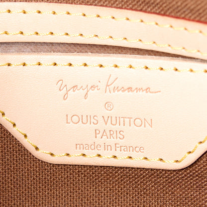 Louis Vuitton Monogram Kusama Town Speedy 30 Red 7 of 12