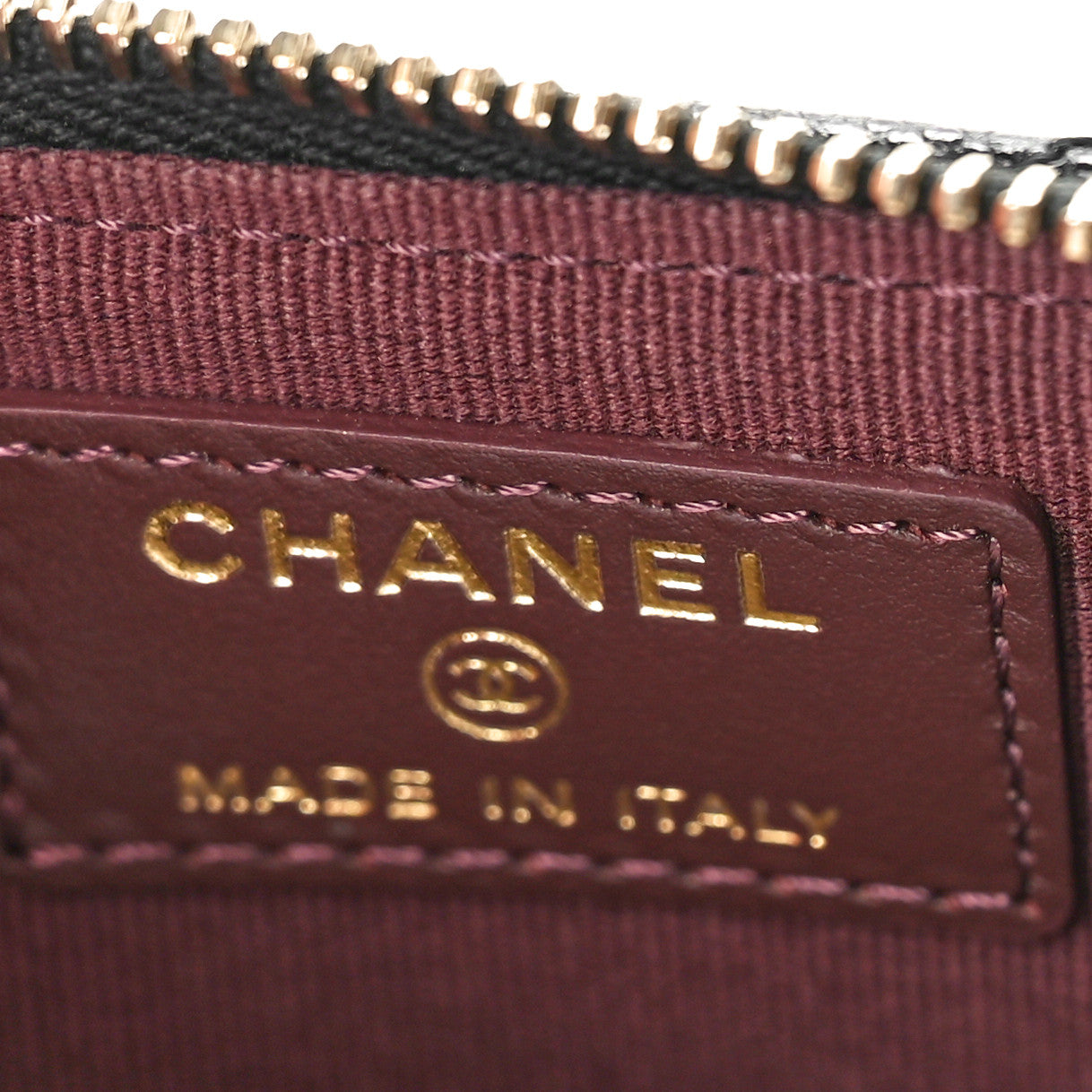 Chanel Caviar Quilted Flap Zip Card Holder Black 6 of 9