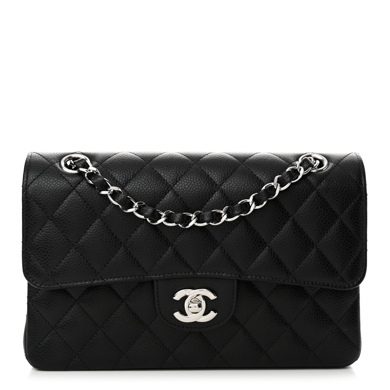 Chanel Caviar Quilted Small Double Flap Black 1 of 11