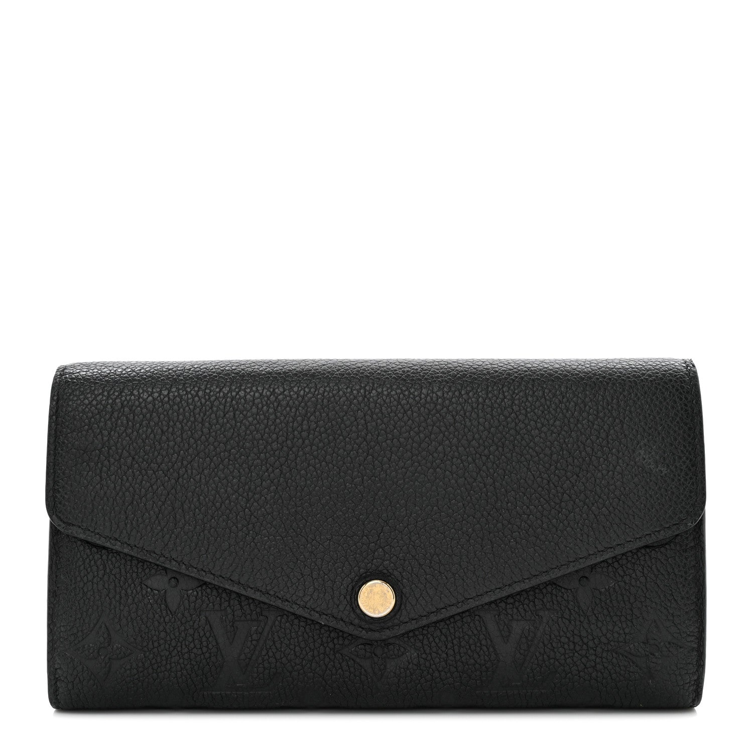 Louis Vuitton LOUIS VUITTON Empreinte Curieuse Wallet Black 1 of 8