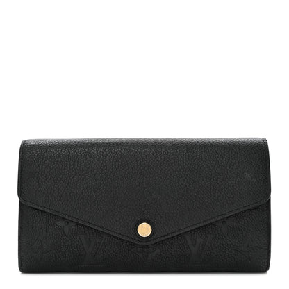 Louis Vuitton LOUIS VUITTON Empreinte Curieuse Wallet Black 1 of 8