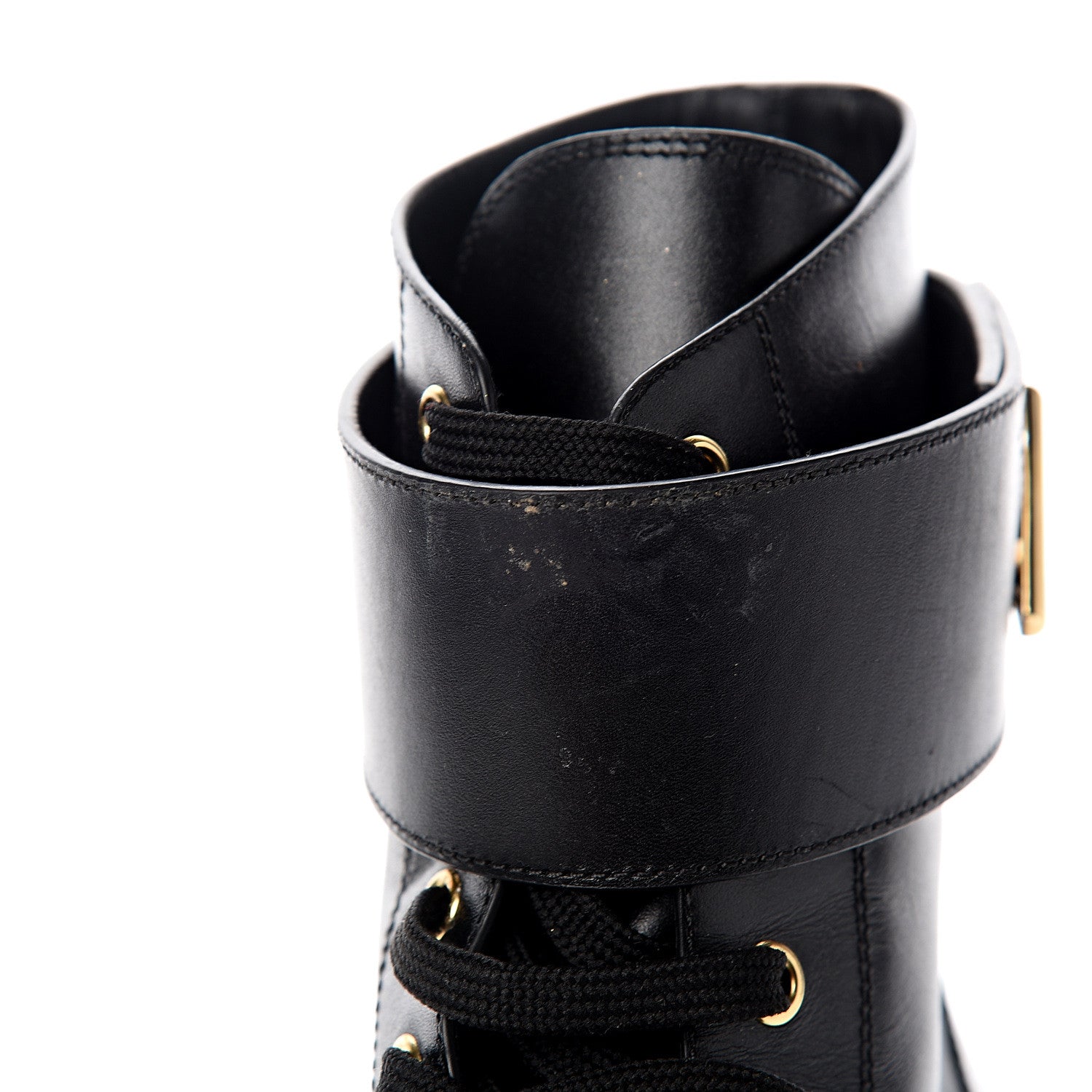 Louis Vuitton Calfskin Wonderland Ranger Boots 40 Black 12 of 16