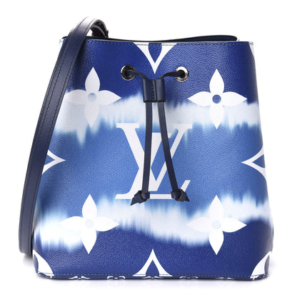 Louis Vuitton Monogram Escale Neonoe MM Blue 1 of 10