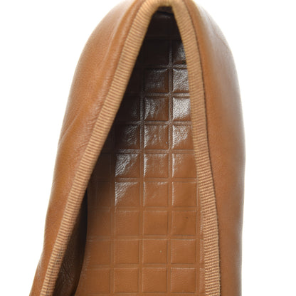 Chanel Lambskin Patent CC Cap Toe Ballerina Flats 37 Camel 5 of 7