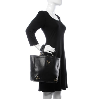 Gucci Calfskin Abbey Tote Black 2 of 11