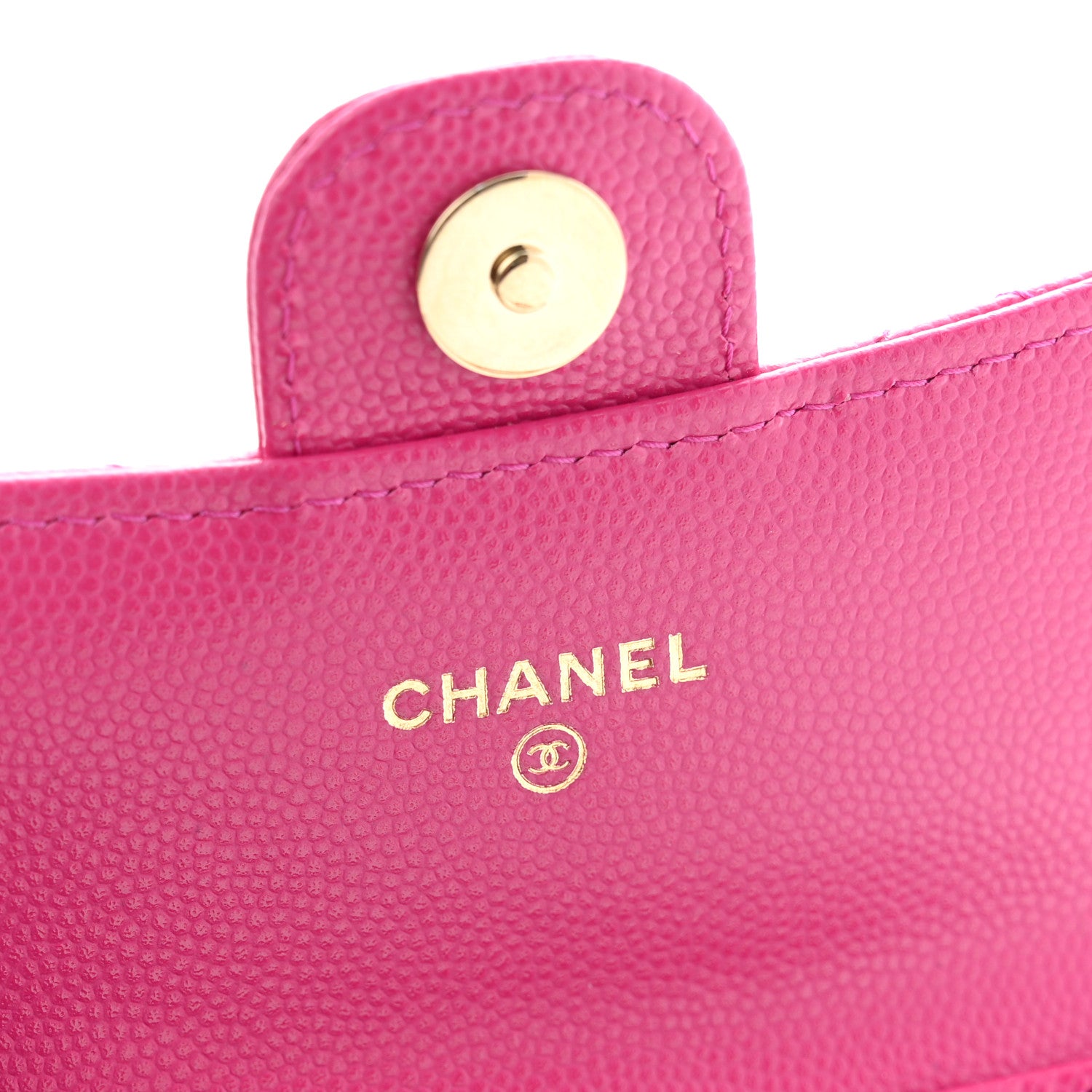 Chanel Caviar Quilted Mini Chain Bag Dark Pink 6 of 10