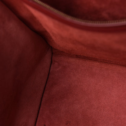 Celine Supple Calfskin Medium Phantom Luggage Red 11 of 17