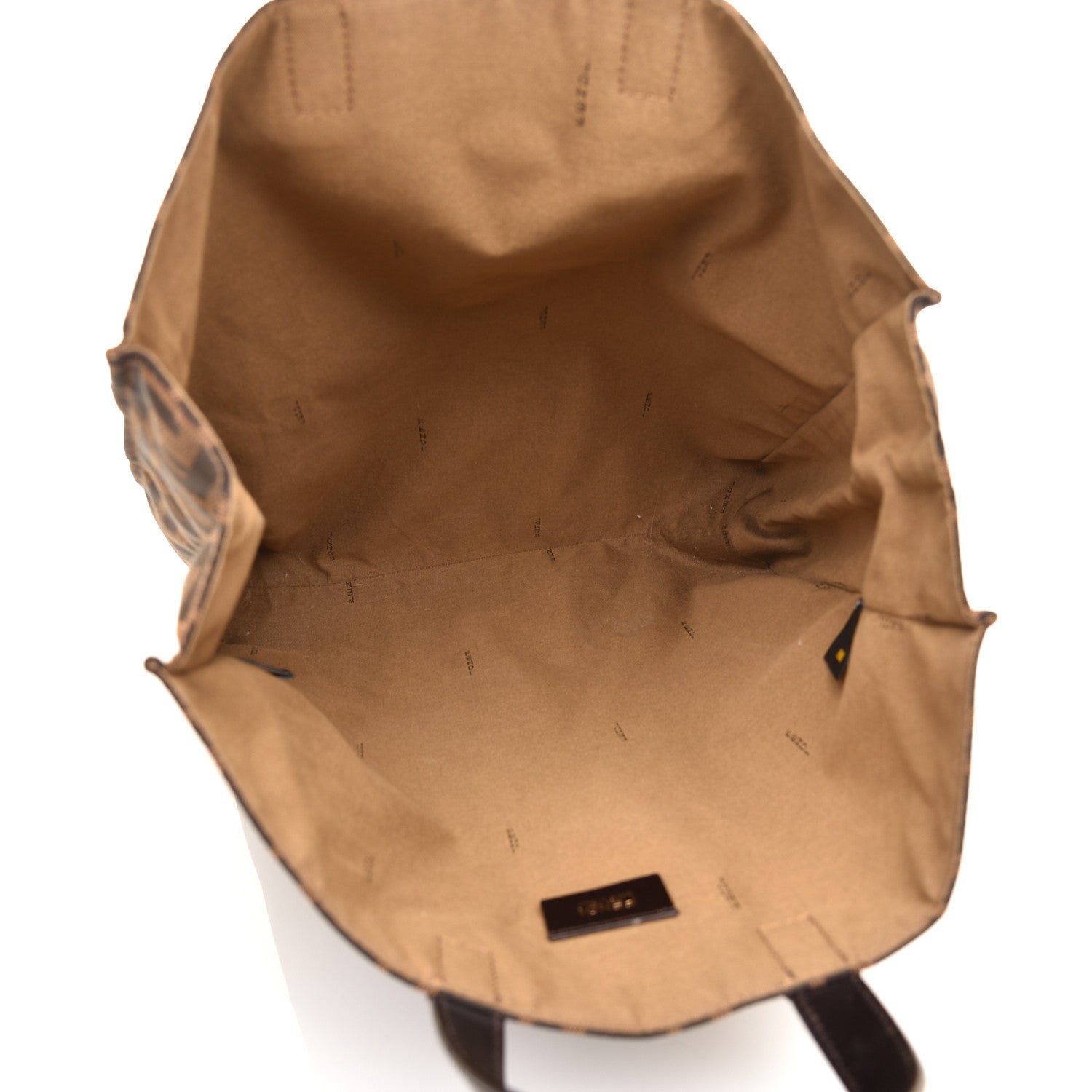 Fendi Zucca Shopping Tote Tobacco 4 of 8