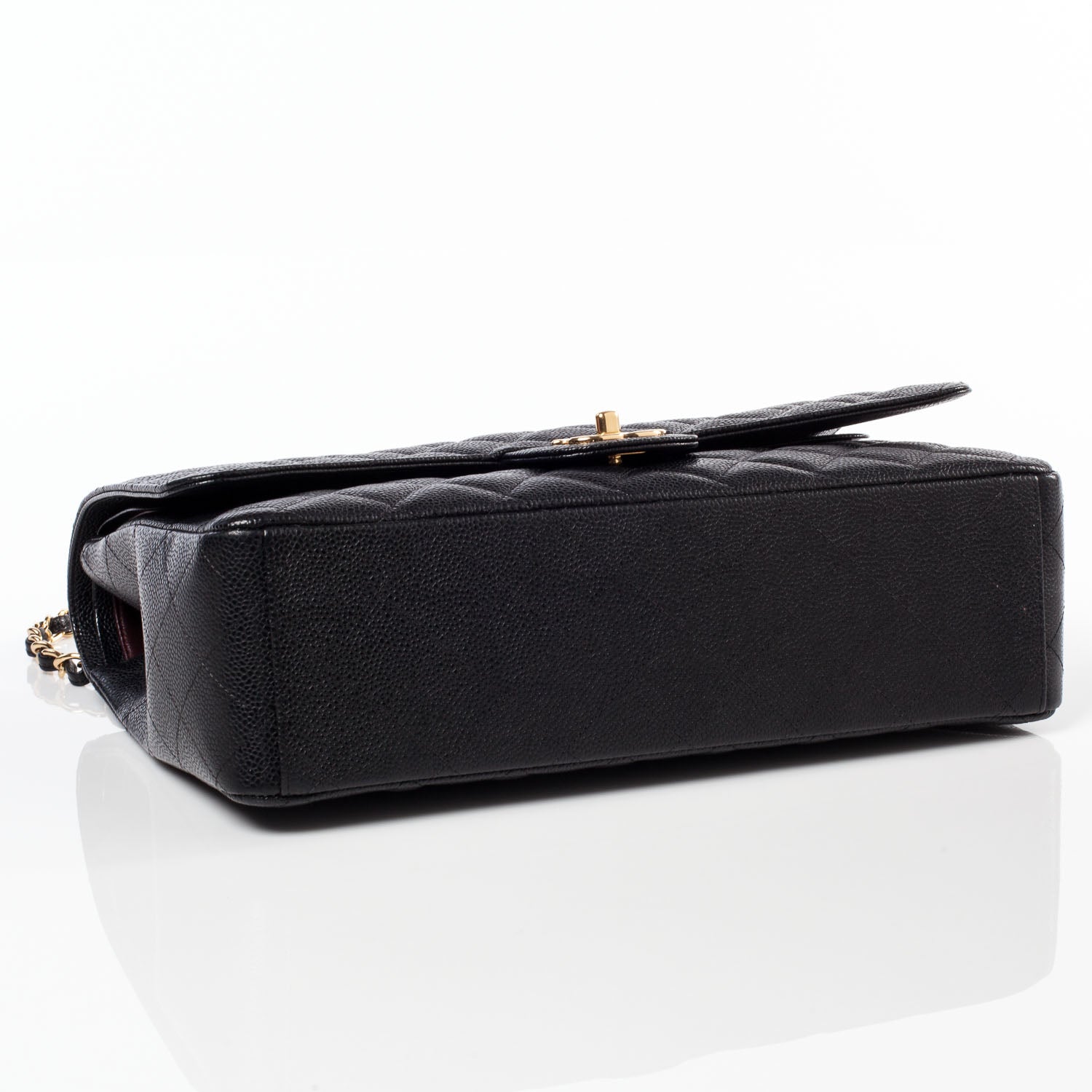 Chanel Caviar Quilted Maxi Double Flap Black 6 of 13