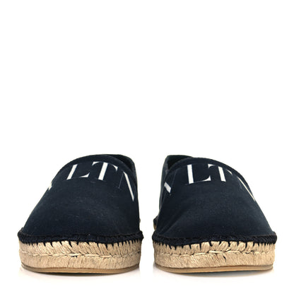 Valentino Garavani Canvas Mens VLTN Espadrilles 42 Black 2 of 9