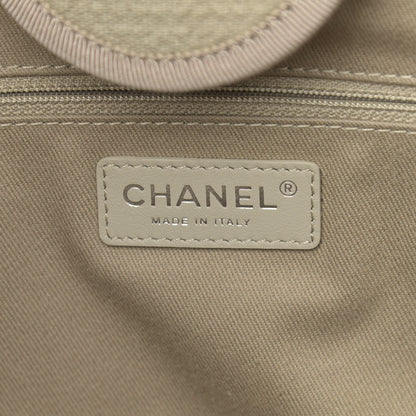 Chanel Mixed Fibers Medium Deauville Tote Grey 7 of 13