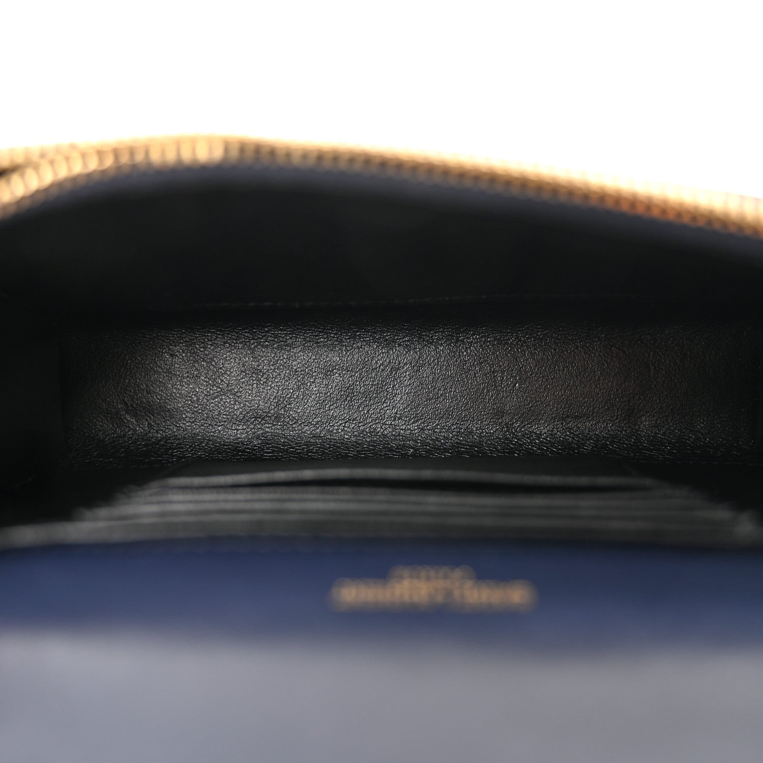 Saint Laurent Smooth Calfskin Monogram Kate Belt Bag Deep Marine Black 5 of 10