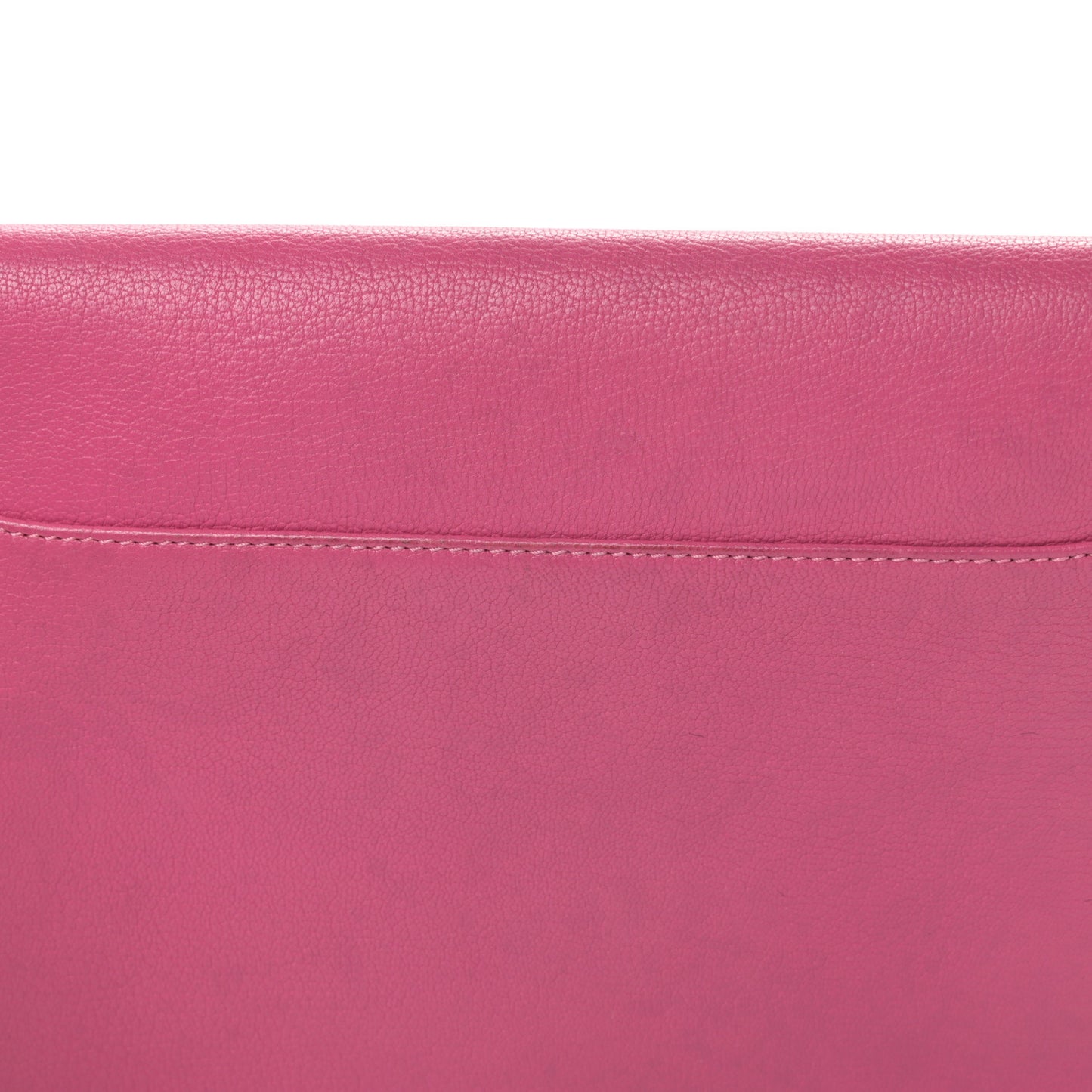 Sugar Goatskin Medium Antigona Envelope Clutch Pink