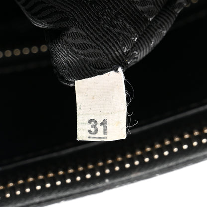 Prada Saffiano Medium Galleria Double Zip Tote Black 7 of 11