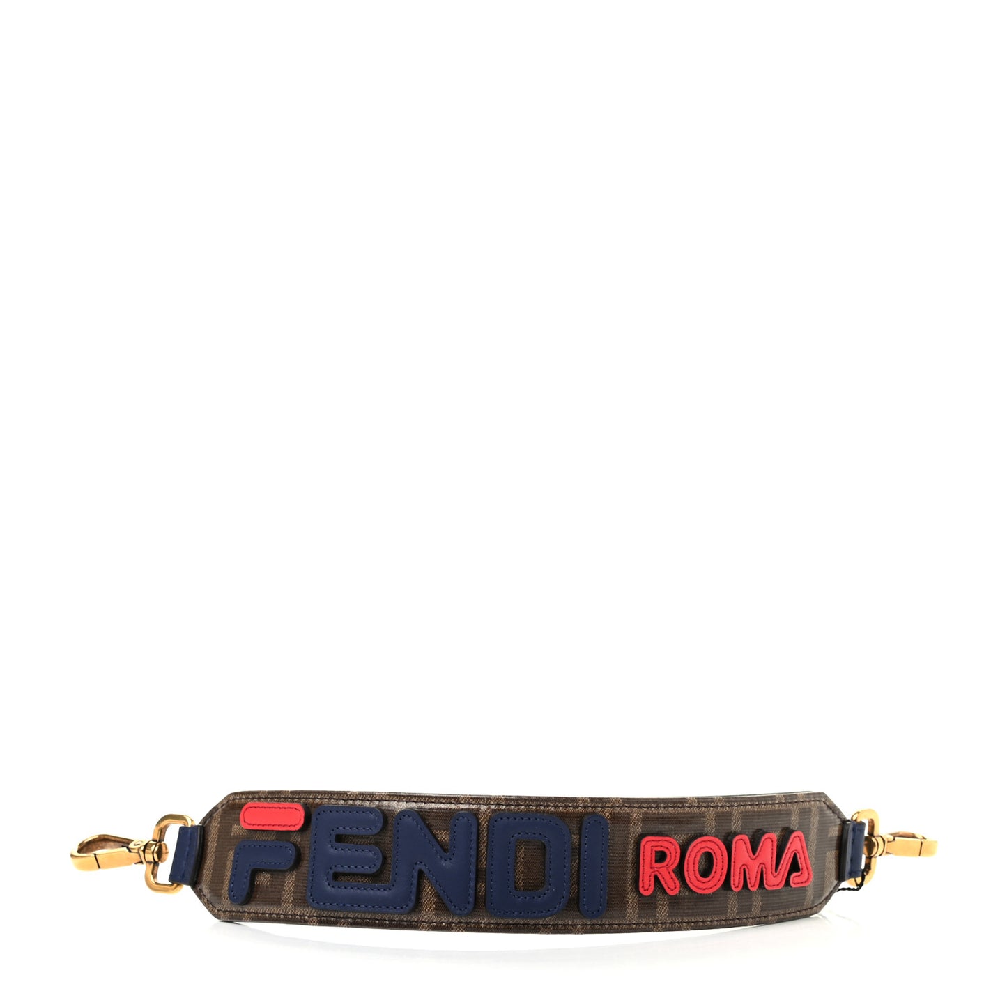 X FILA Glazed Fabric FF 1974 Mania Mini Strap You Mogano Panna Blueberry