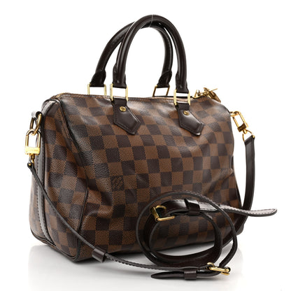 Louis Vuitton Damier Ebene Speedy Bandouliere 25 3 of 11