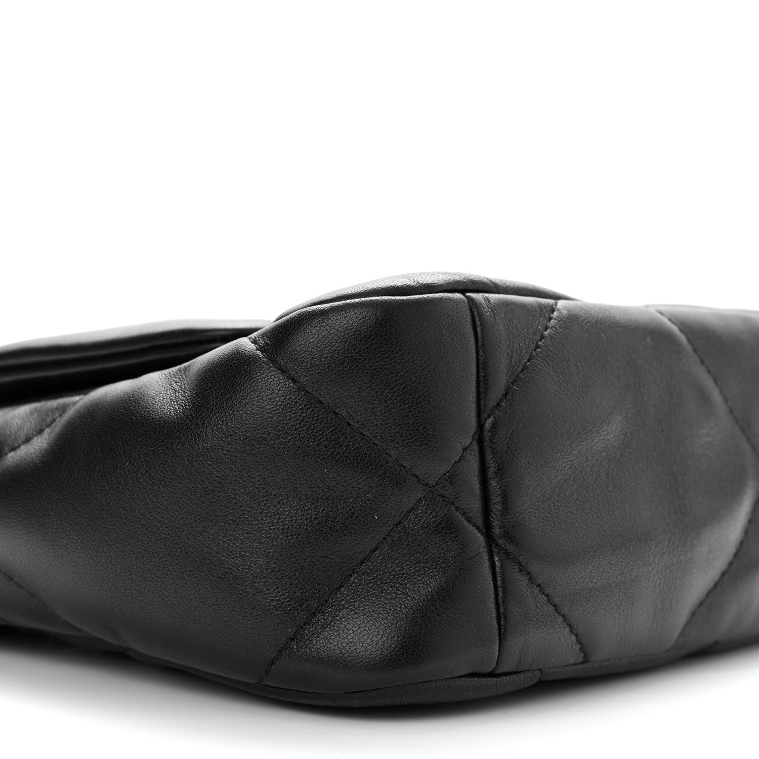 Chanel Lambskin Quilted Medium Chanel 19 Flap Black 9 of 10