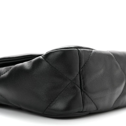 Chanel Lambskin Quilted Medium Chanel 19 Flap Black 9 of 10