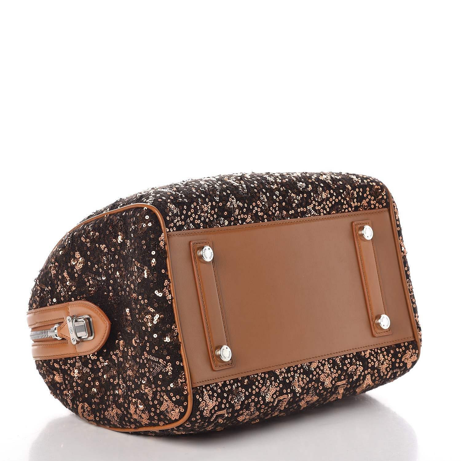 Louis Vuitton Sequin Monogram Sunshine Express Speedy Gold 4 of 9