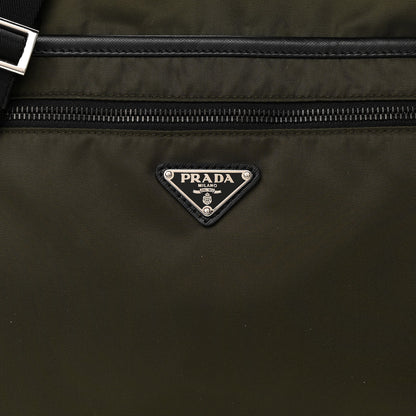Prada Tessuto Nylon Messenger Bag Militare 11 of 14