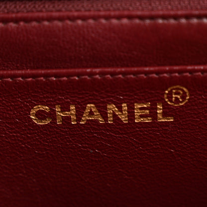 Chanel Lambskin Quilted Jumbo Single Flap Black 6 of 16