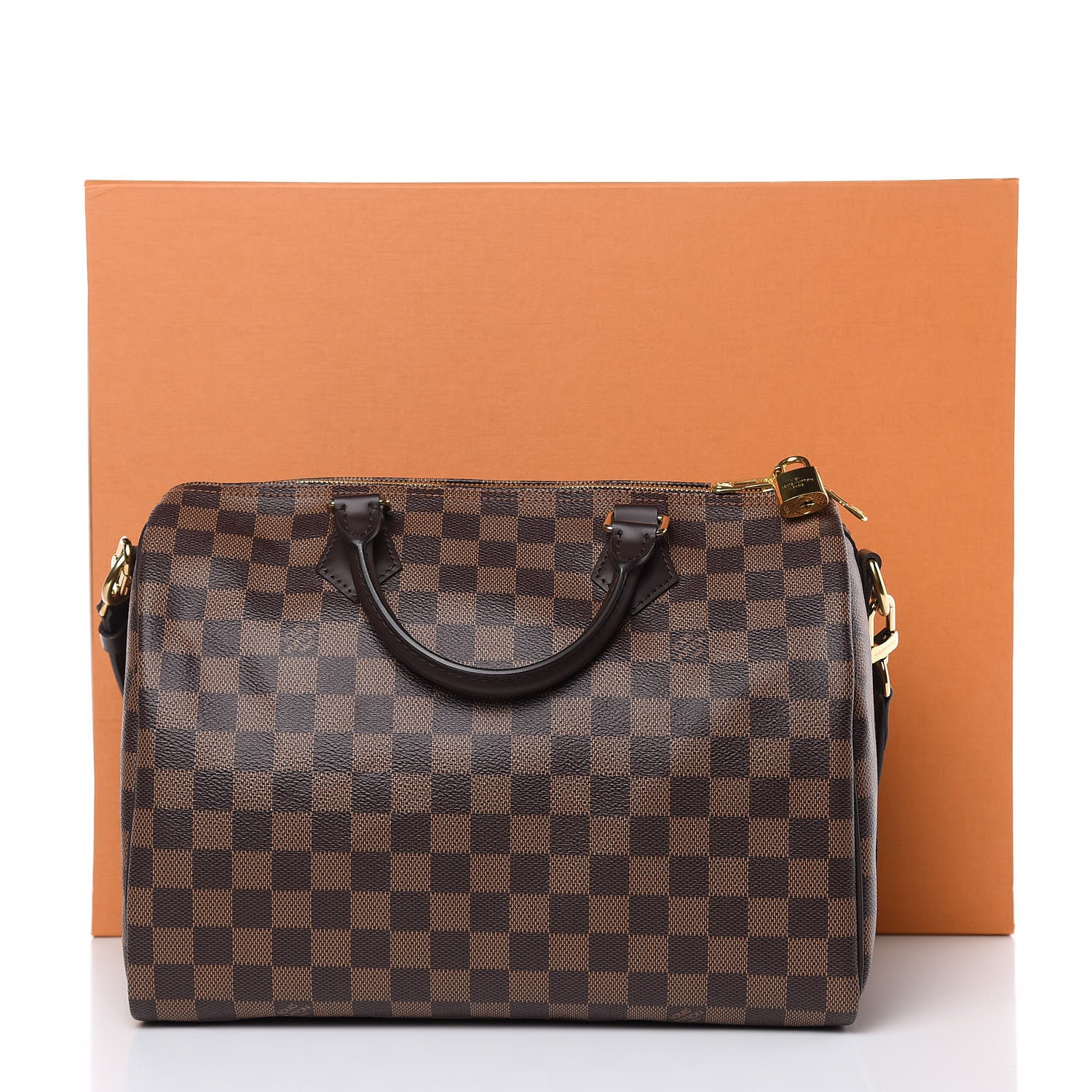 Louis Vuitton Damier Ebene Speedy Bandouliere 30 12 of 12