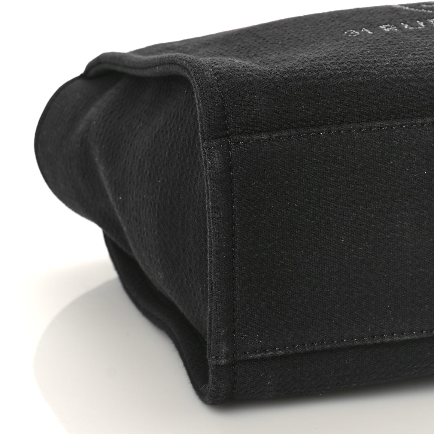 Mixed Fibers Small Deauville Tote Black