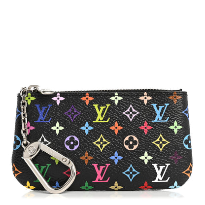 Louis Vuitton LV X TM Monogram Multicolor Key Pouch Black 1 of 7