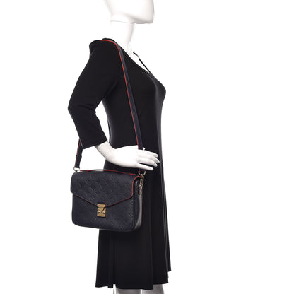 Louis Vuitton Empreinte Pochette Metis Marine Rouge 2 of 11