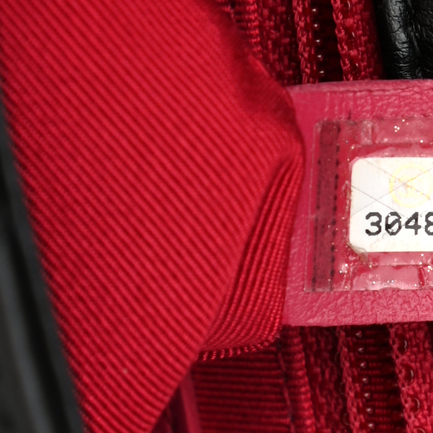 Shiny Lambskin Quilted Mini Flap Black