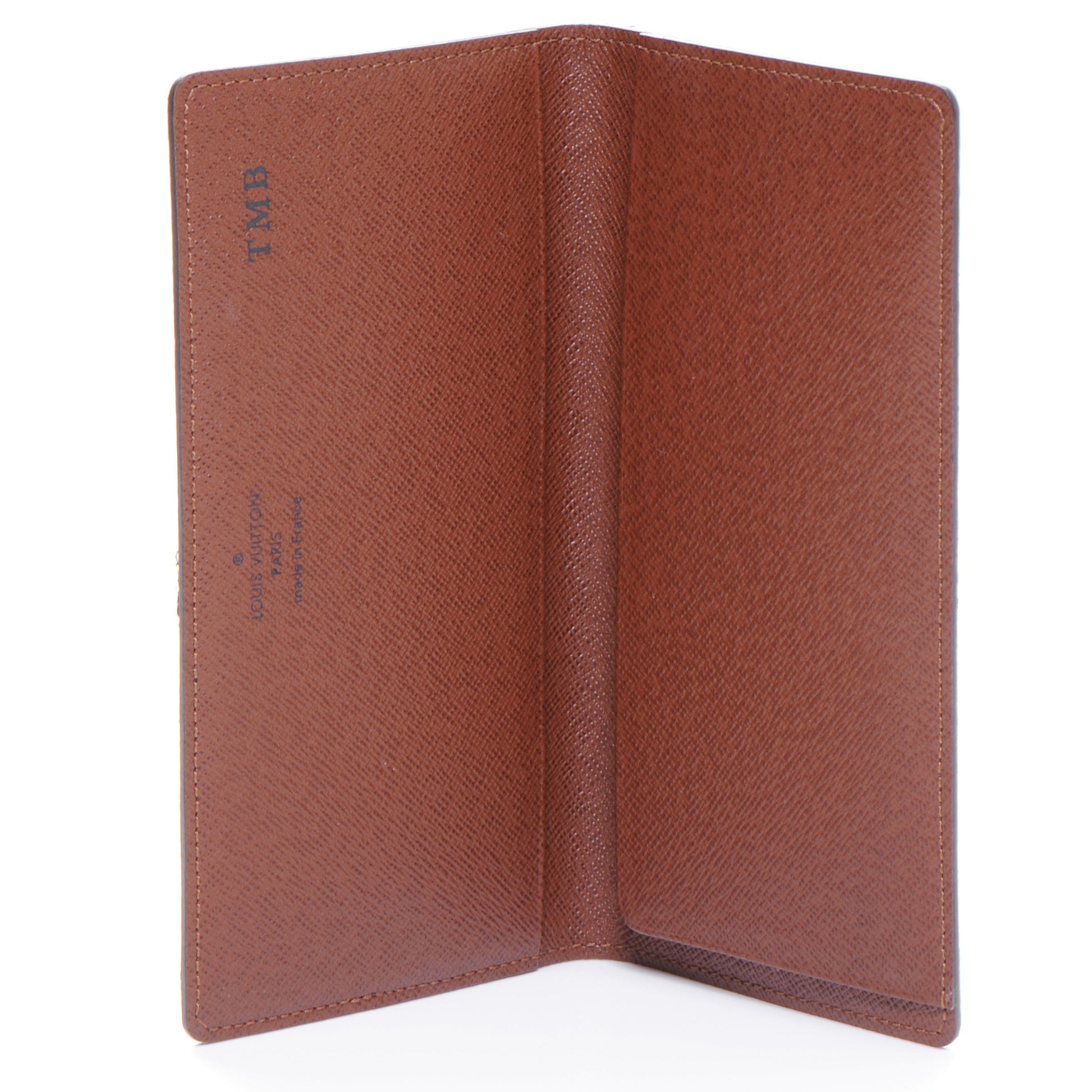 Louis Vuitton Monogram Simple Checkbook Holder Wallet Cover 5 of 8