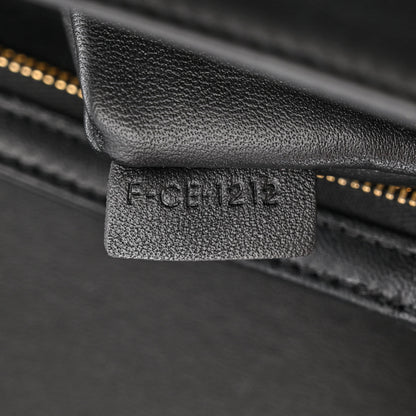 Celine Shiny Calfskin Medium Triomphe Black 7 of 11