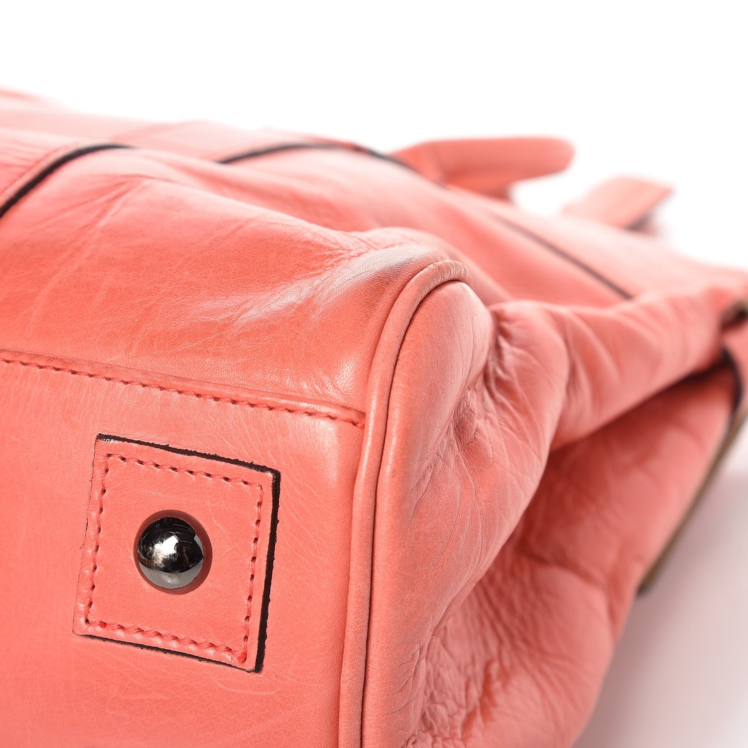 Mulberry Natural Leather Bayswater Coral 15 of 16