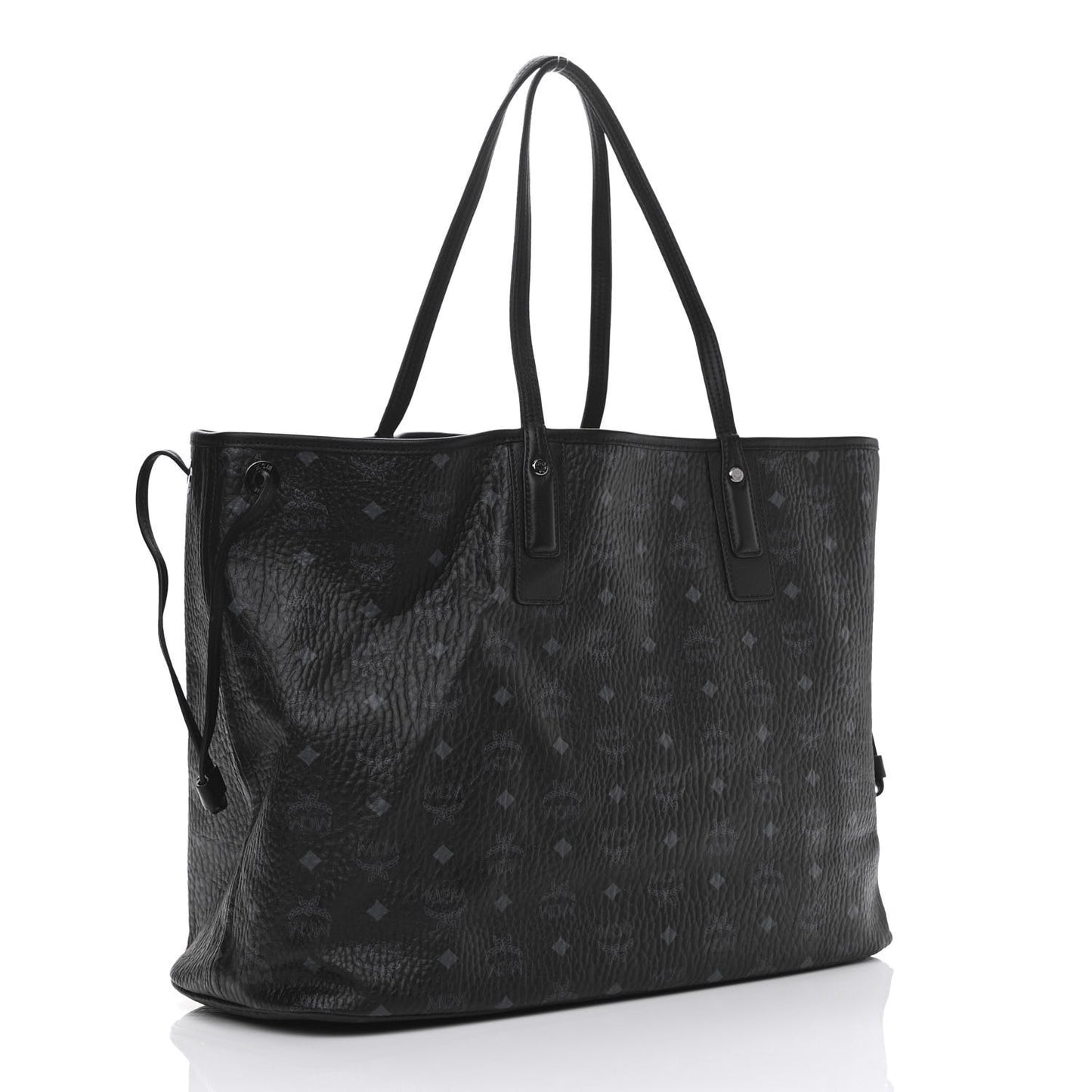 Visetos Large Liz Reversible Shopper Tote Black