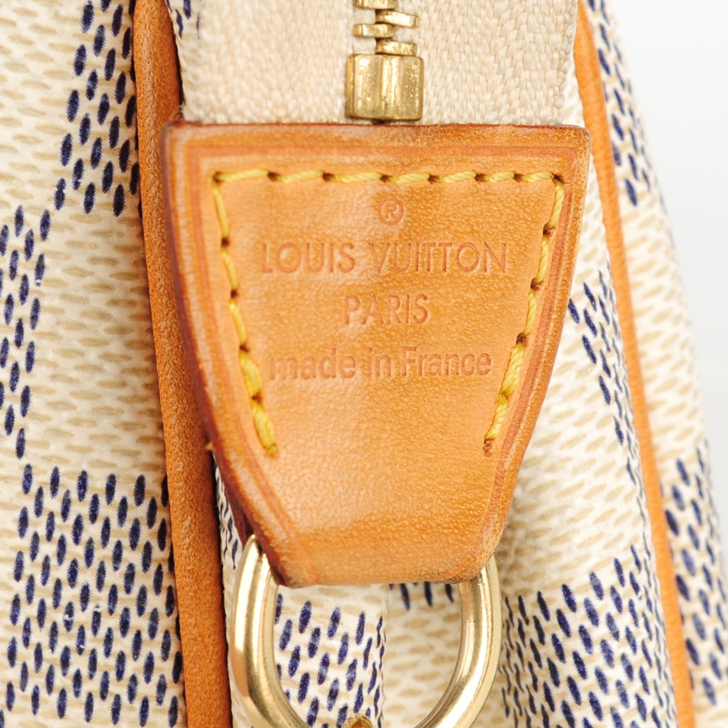 Louis Vuitton Damier Azur Eva Clutch 11 of 14