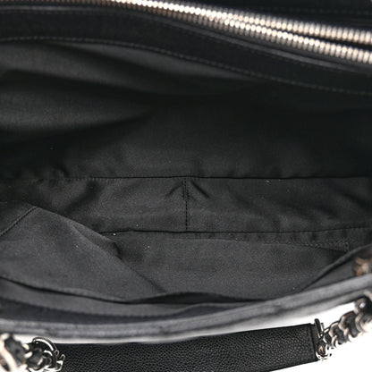 Chanel Caviar Quilted Grand Shopping Tote GST Black 6 of 12