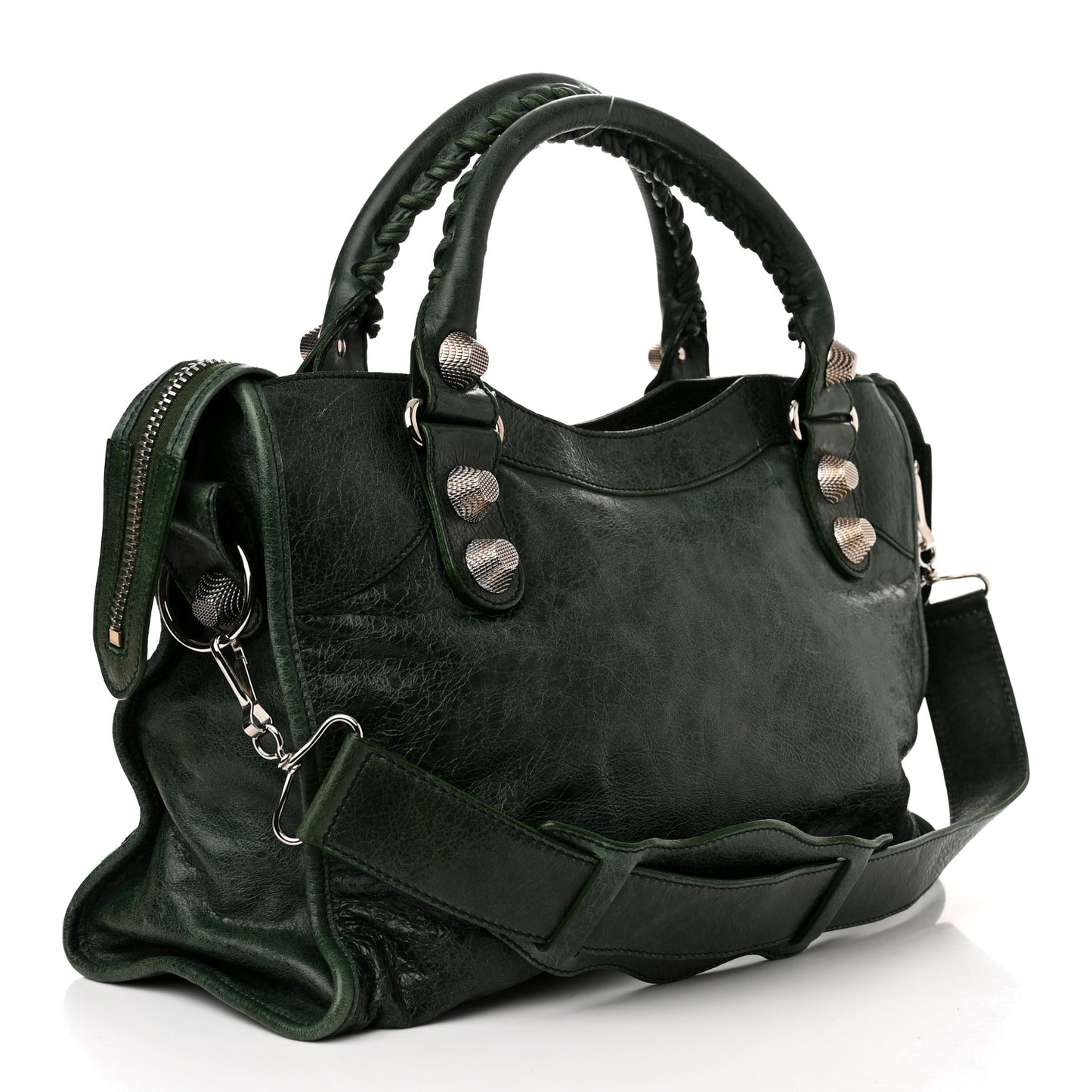 Agneau Giant 21 Silver Hardware City Evergreen