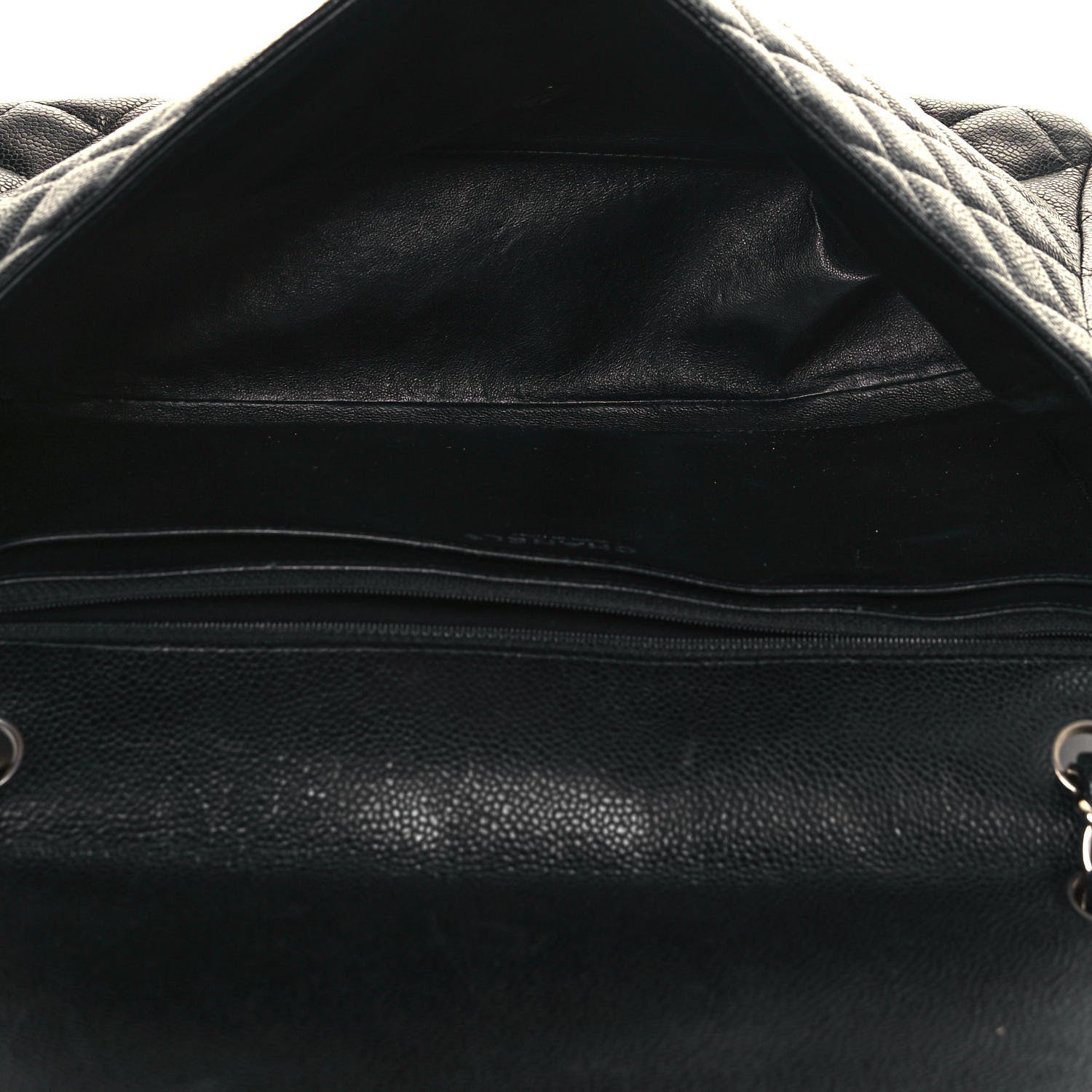 Chanel Caviar Quilted Maxi Single Flap Black 5 of 19