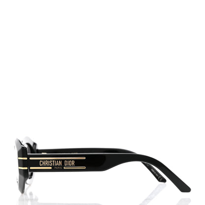 Christian Dior Acetate DiorSignature B1U Butterfly Sunglasses Black 3 of 8