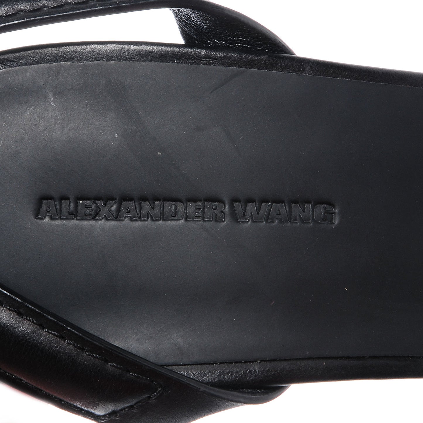 Leather Lovisa Halter Pumps 39.5 Black