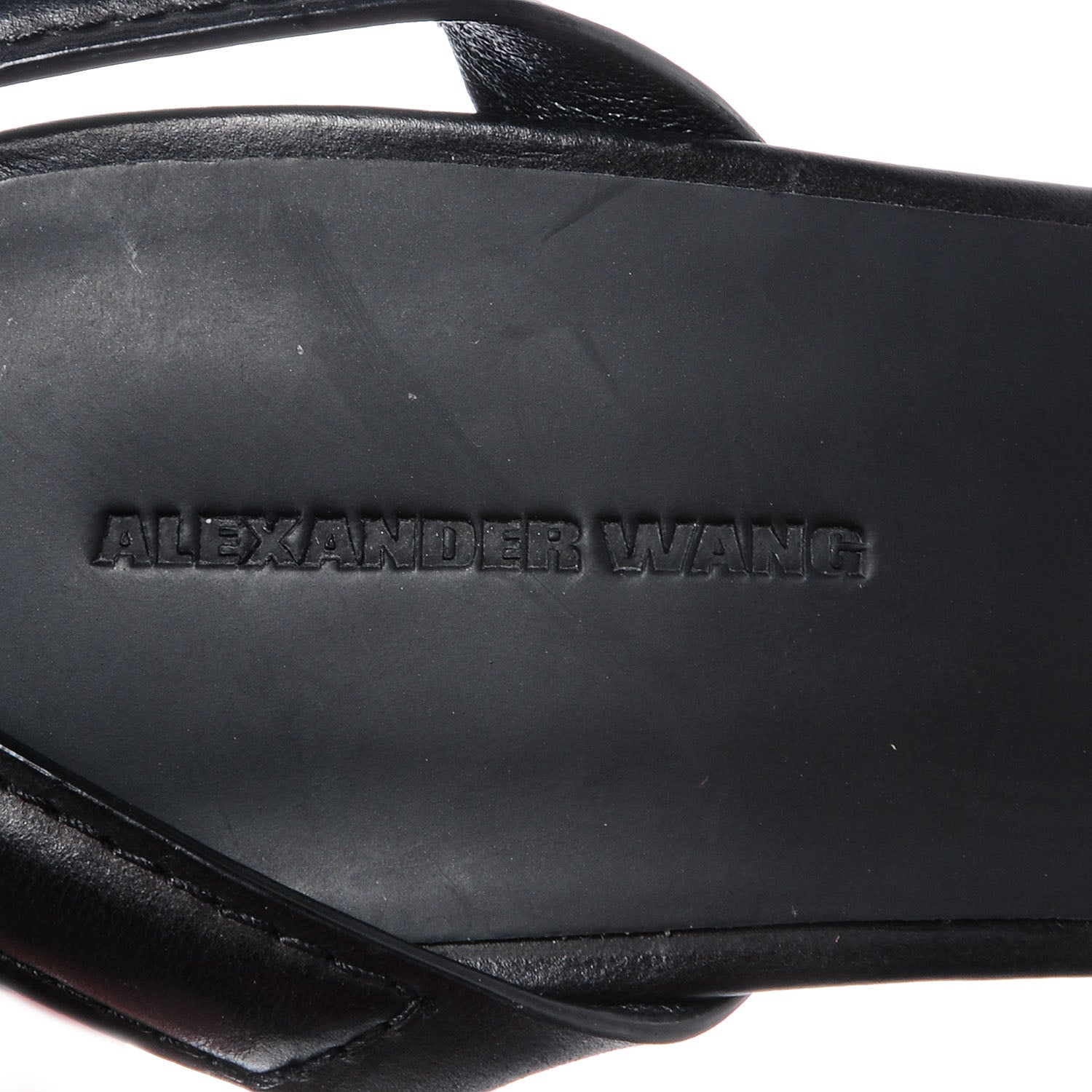 Alexander Wang Leather Lovisa Halter Pumps 39.5 Black 8 of 8