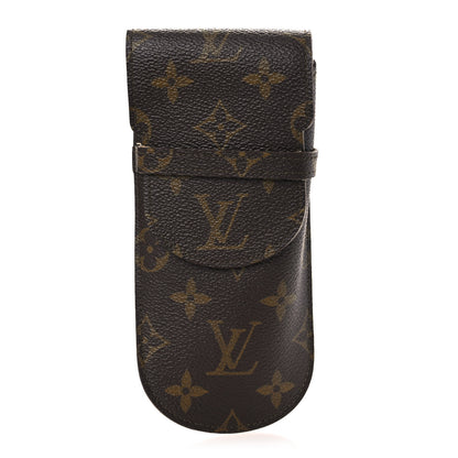 Louis Vuitton Monogram Glasses Sunglasses Case w Flap 1 of 8