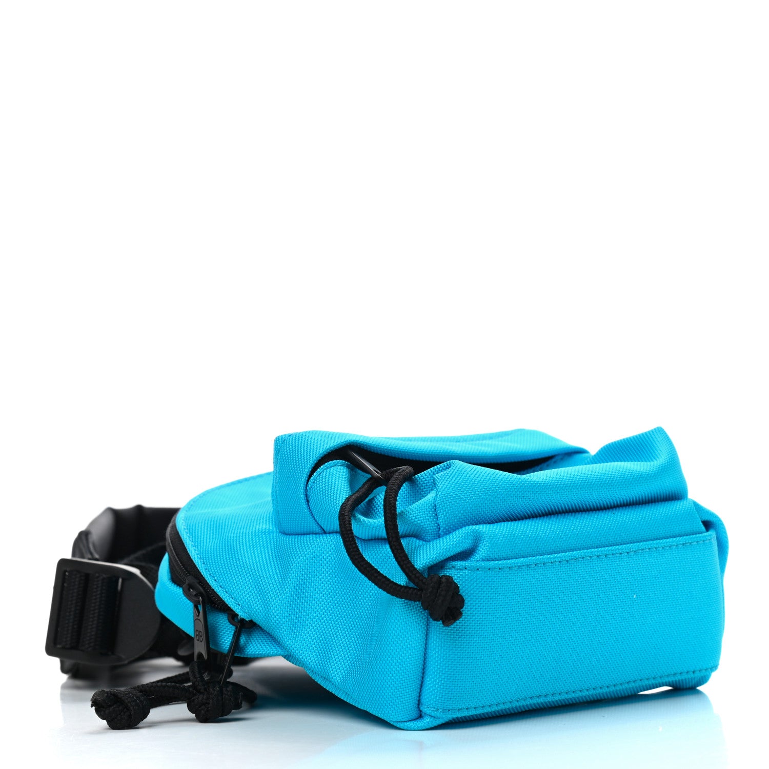 Balenciaga Recycled Casual Nylon Mini Oversized Backpack Cyclades Blue 3 of 8